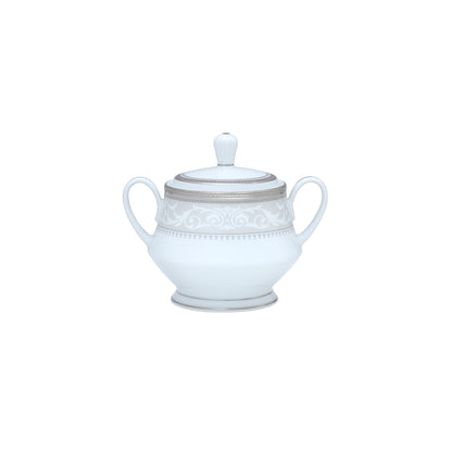 Noritake Glendonald Platinum Sugar