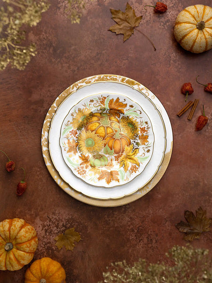 Royal Crown Derby Sienna Fall Accent Plate 21cm