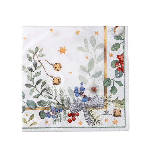 Hutschenreuther Christmas Carols Napkin Set of 12-Goviers