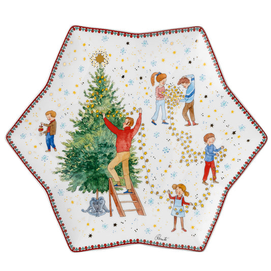 Hutschenreuther Christmas Lights Star Bowl 33.6cm-Goviers