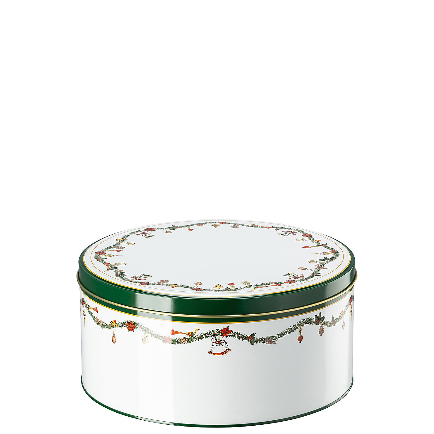 Hutschenreuther Nora Christmas 3 Metal Tins-Goviers