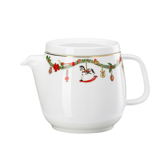 Hutschenreuther Nora Christmas Tea Pot 700ml-Goviers