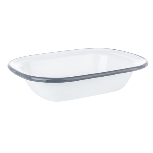 The Kitchen Pantry Enamel Rectangular Pie Dish 20cm