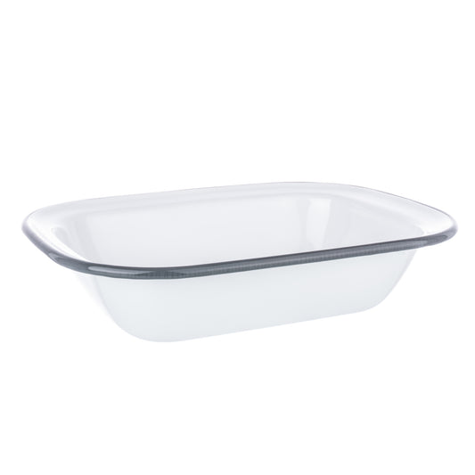 The Kitchen Pantry Enamel Rectangular Pie Dish 28cm