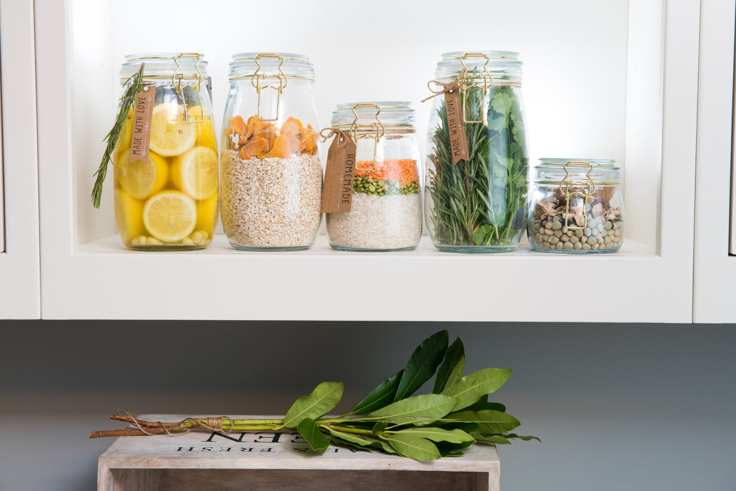 The Kitchen Pantry Preserving Jar