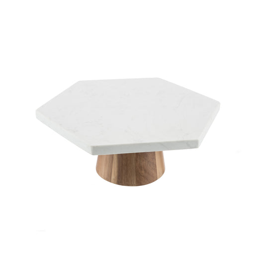 The Kitchen Pantry Marble Cake Stand