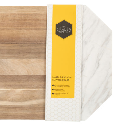 The Kitchen Pantry Hexagonal Marble Board