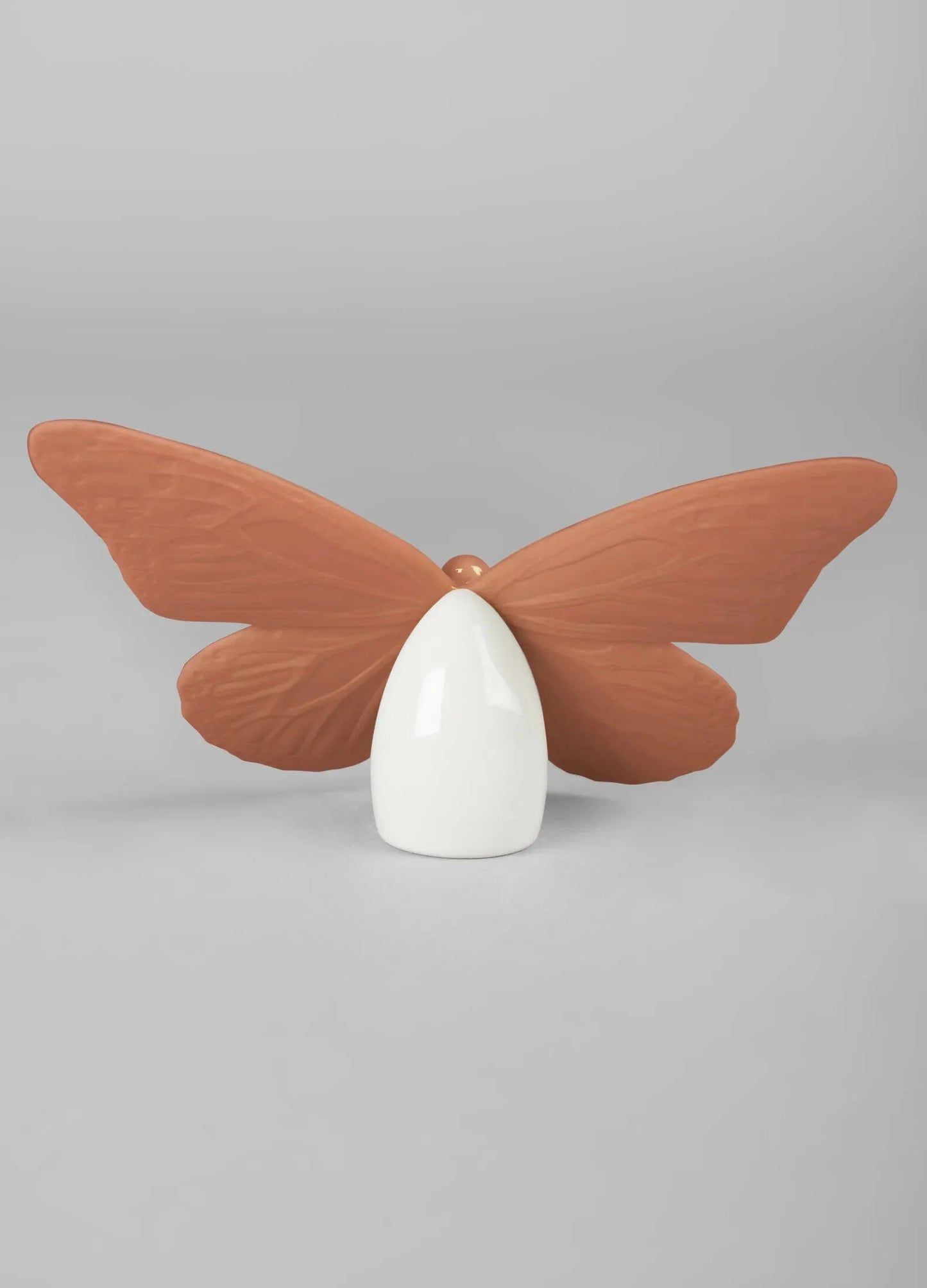 Lladro Butterfly Coral Gold-Figurines-Goviers