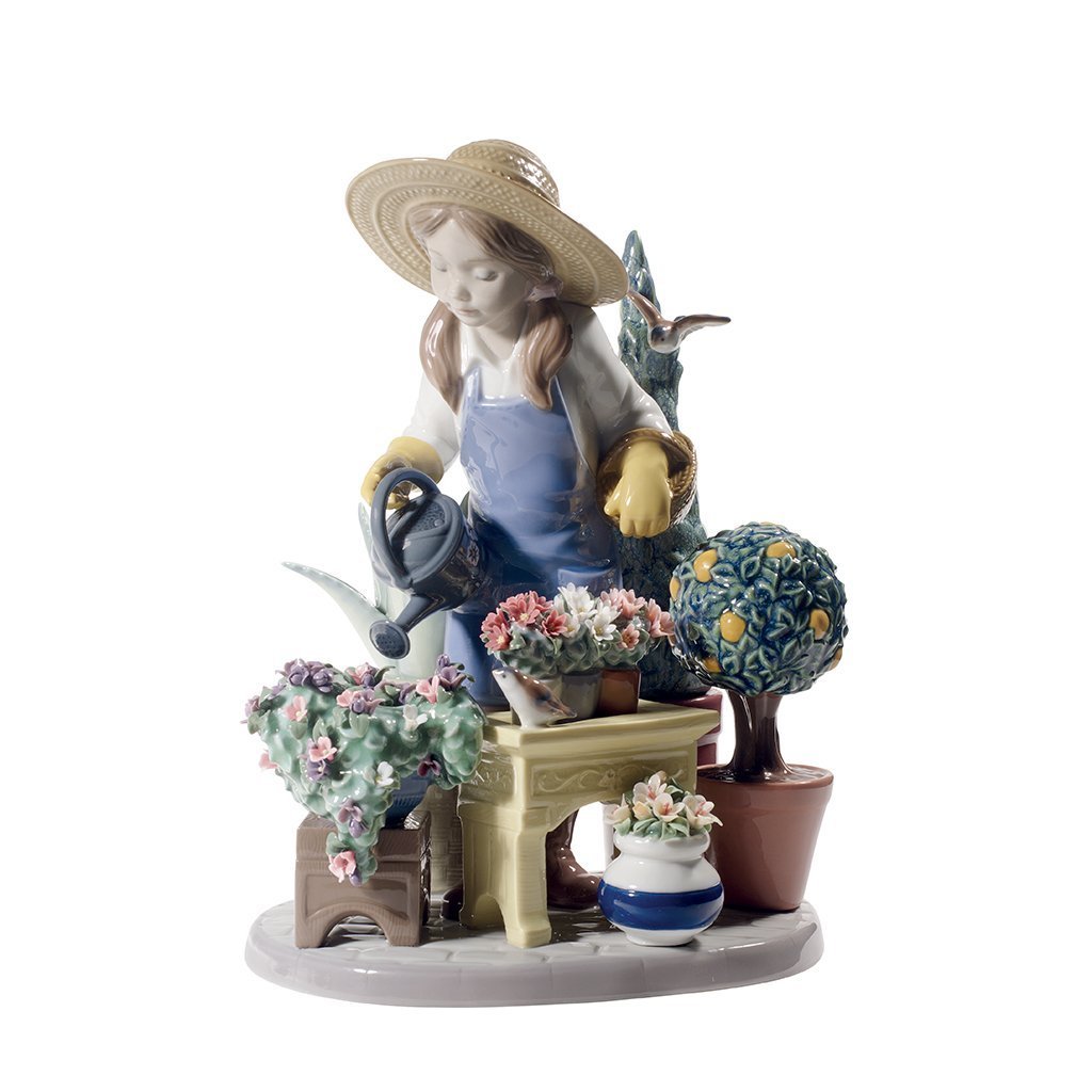 Lladro In My Garden-Figurines-Goviers