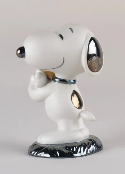 Lladro Snoopy With Woodstock-Goviers