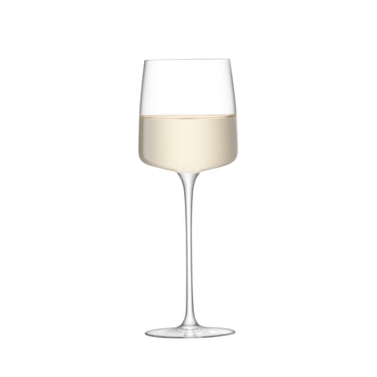 LSA Glass Metropolitan Wine Glass 350ml Set of 4