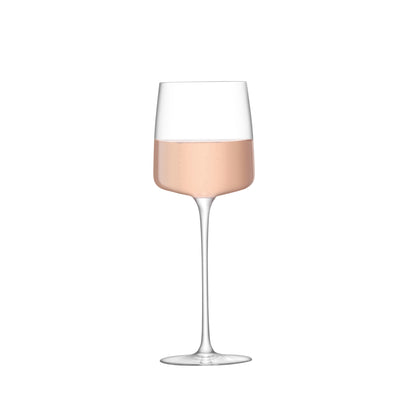 LSA Glass Metropolitan Wine Glass 350ml Set of 4