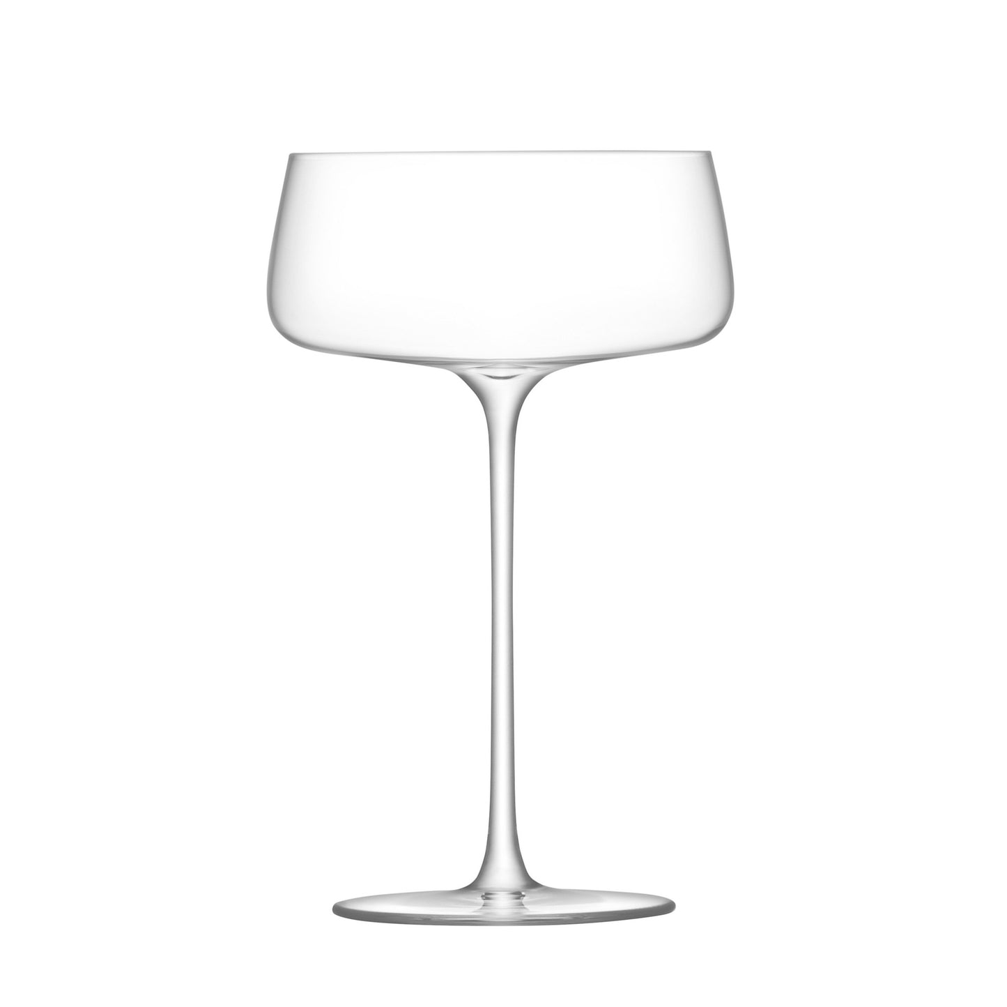 LSA Glass Metropolitan Champagne Saucer 300ml Set of 4