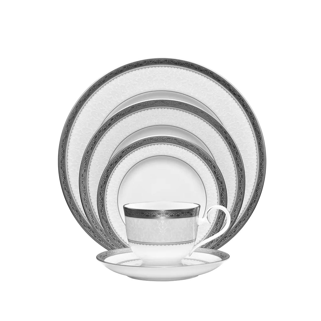 Noritake Odessa Platinum Oatmeal (Cereal Bowl)