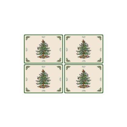 Pimpernel Christmas Tree Large Placemats Set of 4-Home & Garden > Kitchen & Dining > Barware > Coasters-Goviers