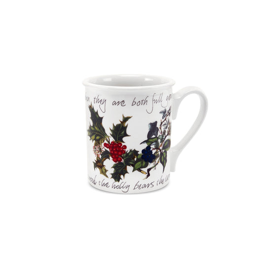 Portmeirion Holly and Ivy Breakfast Mug-Goviers