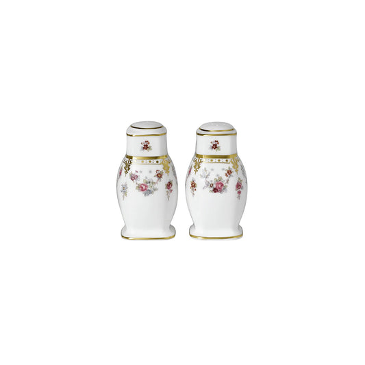 Royal Crown Derby Royal Antoinette Salt and Pepper 10cm