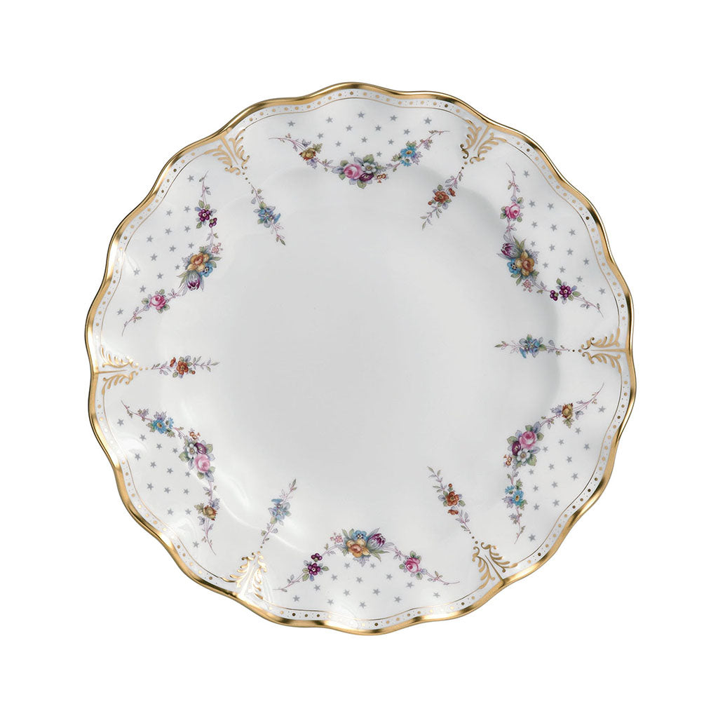 Royal Crown Derby Royal Antoinette Round Chop Dish 35cm