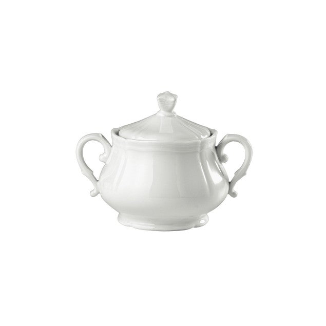 Richard Ginori Antico Doccia Bianco White Large Sugar bowl 475 ml