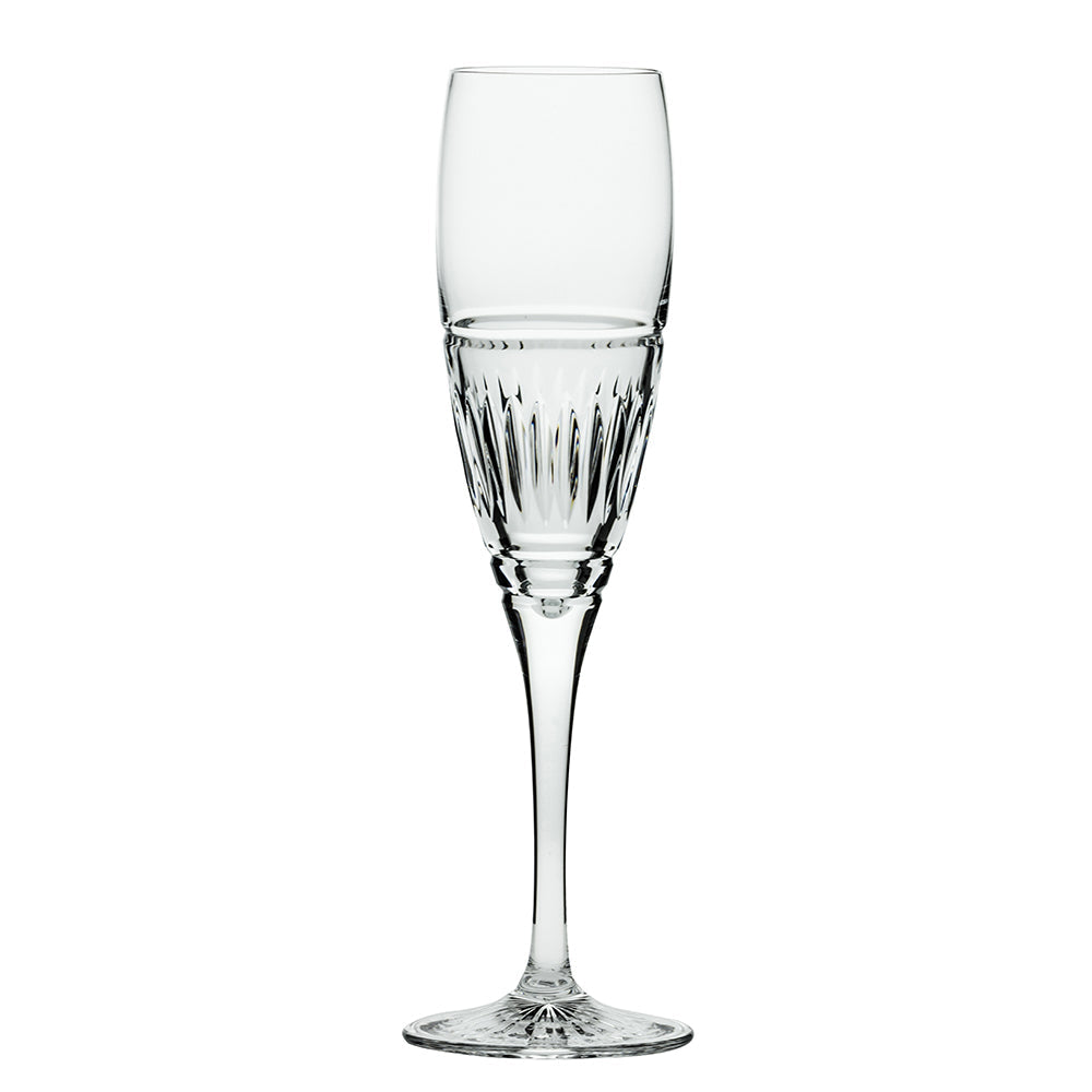 Royal Scot Crystal Art Deco Champagne Flutes Set of 2-Home & Garden > Kitchen & Dining > Tableware > Drinkware-Goviers