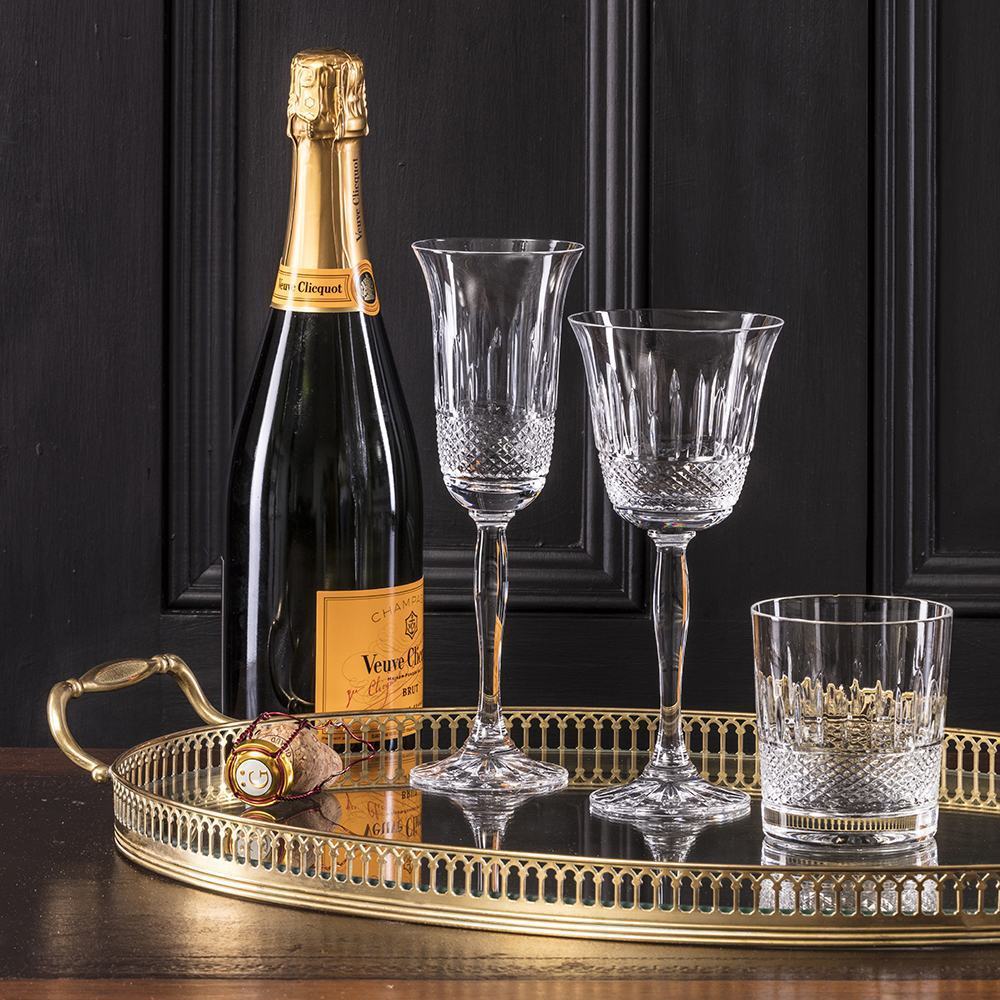 Royal Scot Crystal Eternity Champagne Flute Set of 2-Home & Garden > Kitchen & Dining > Tableware > Drinkware-Goviers