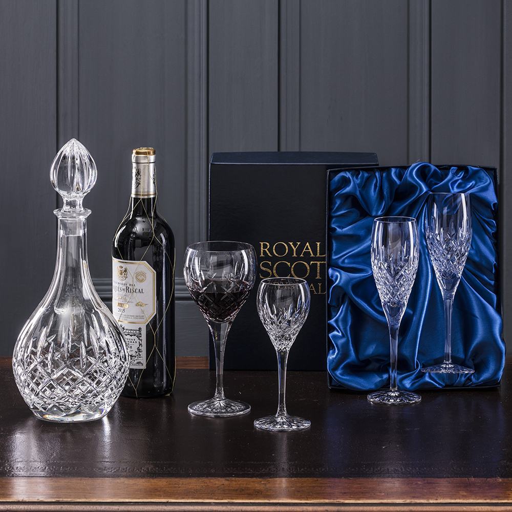 Royal Scot Crystal London Wine Decanter-Home & Garden > Kitchen & Dining > Tableware > Drinkware-Goviers