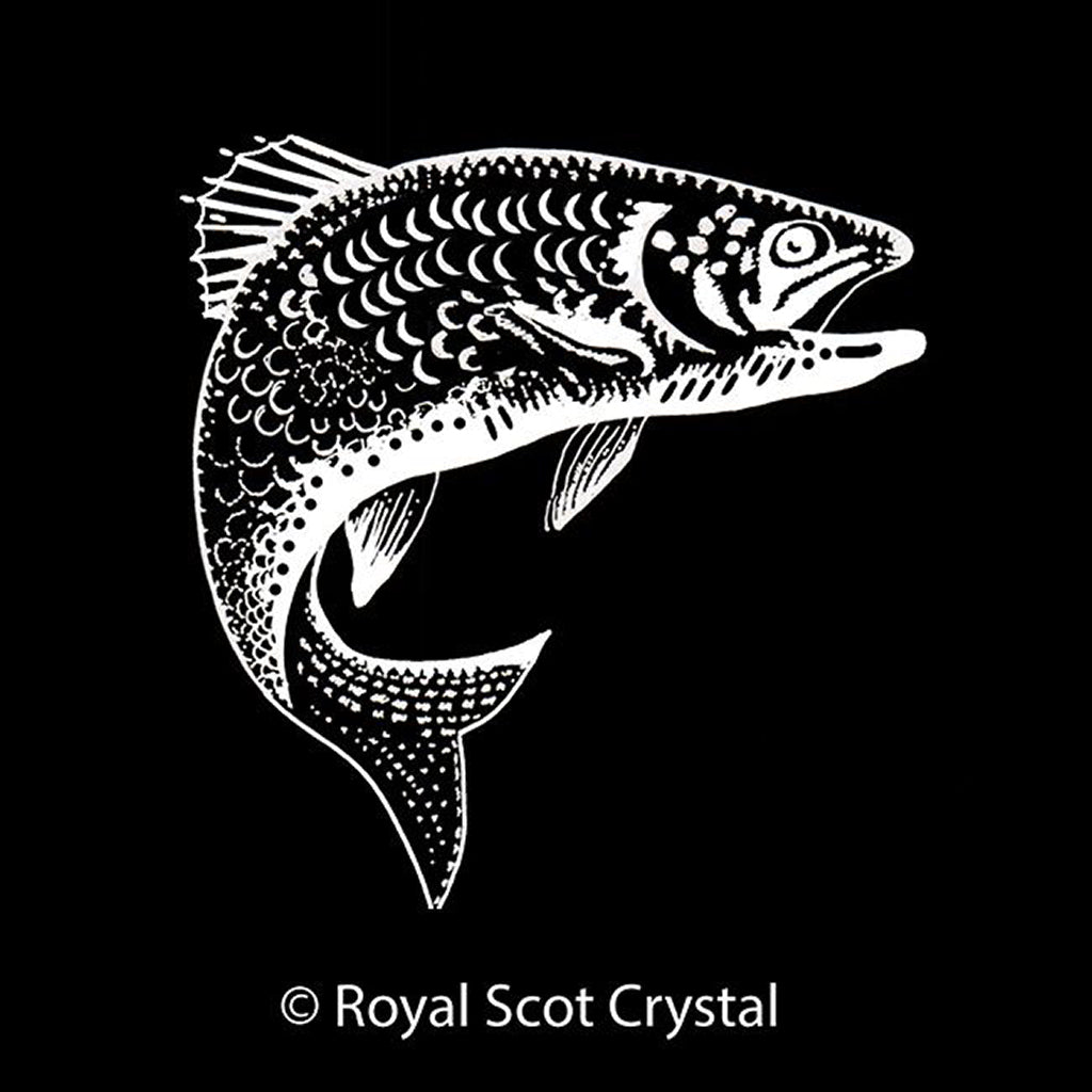 Royal Scot Crystal Salmon Whisky Tumbler-Crystal-Goviers