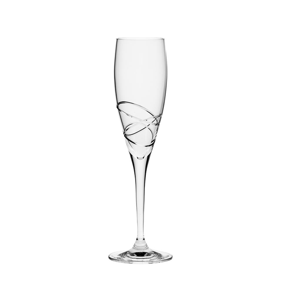 Royal Scot Crystal Skye Tall Champagne Flute Set of 2-Home & Garden > Kitchen & Dining > Tableware > Drinkware-Goviers