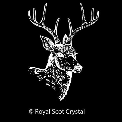 Royal Scot Crystal Stag Whisky Tumbler-Crystal-Goviers