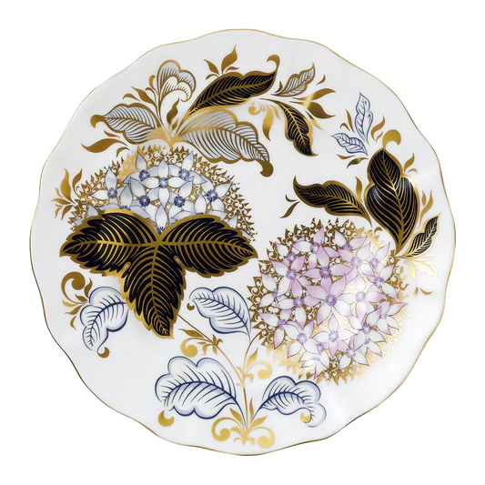 Royal Crown Derby Midwinter Blue Accent Plate 21cm