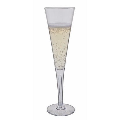 Dartington Crystal Sharon Celebration Champagne Flute Pair