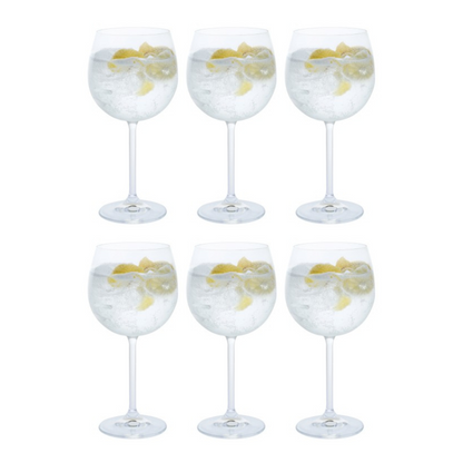 Dartington Crystal Gin & Tonic Copa Glasses Set of 6