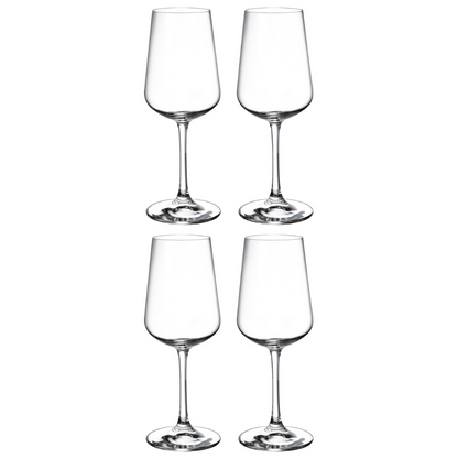 Villeroy & Boch Ovid White Wine Glass Set of 4