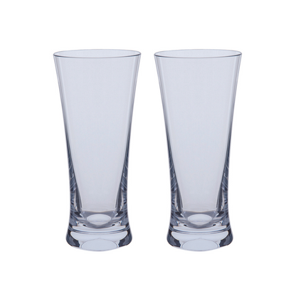 Dartington Crystal Bar Excellence Beer Glass Pair