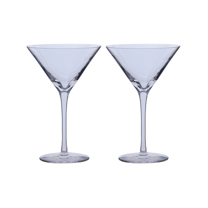 Dartington Crystal Bar Excellence Martini Glass Pair