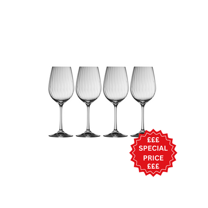 Galway Crystal Erne Wine Glass Set of 4