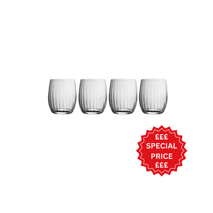 Galway Crystal Erne Tumbler Set of 4