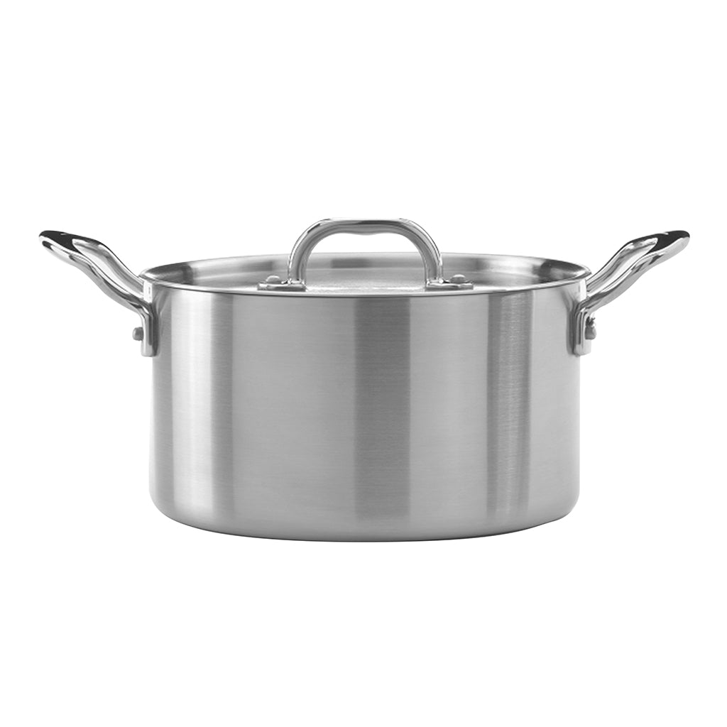 Samuel Groves 20cm Double Handled Saucepan-Goviers