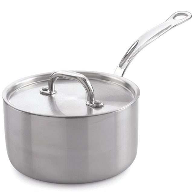 Samuel Groves Triply Saucepan 16cm with lid-Goviers