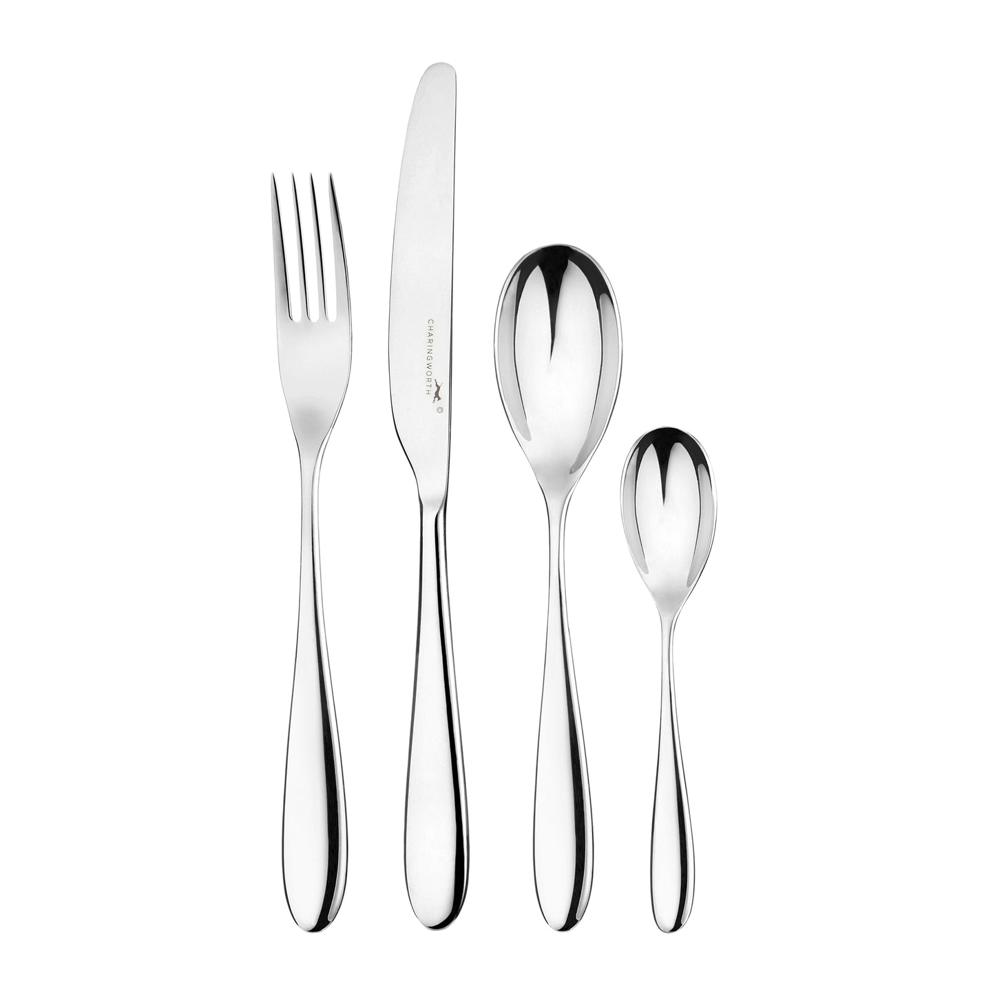 Charingworth Santol Mirror 42 Piece Cutlery Set