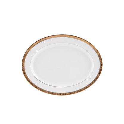 Noritake Signature Gold Oval Platter 35cm