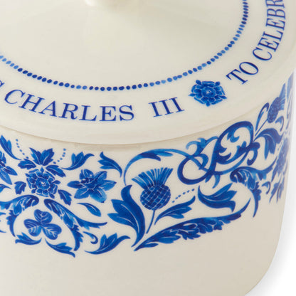 Spode King's Coronation Covered Sugar Bowl-Goviers