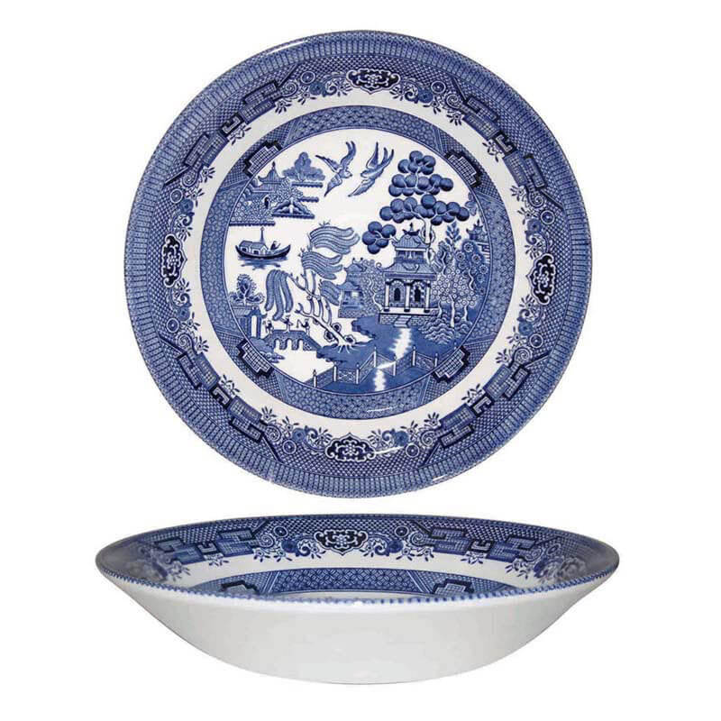 Queens Blue Willow Bowl 20cm