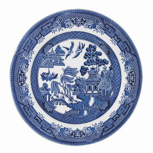 Queens Blue Willow Plate 17cm