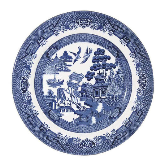 Queens Blue Willow Plate 20cm