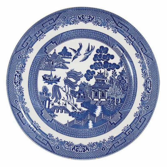 Queens Blue Willow Plate 26cm