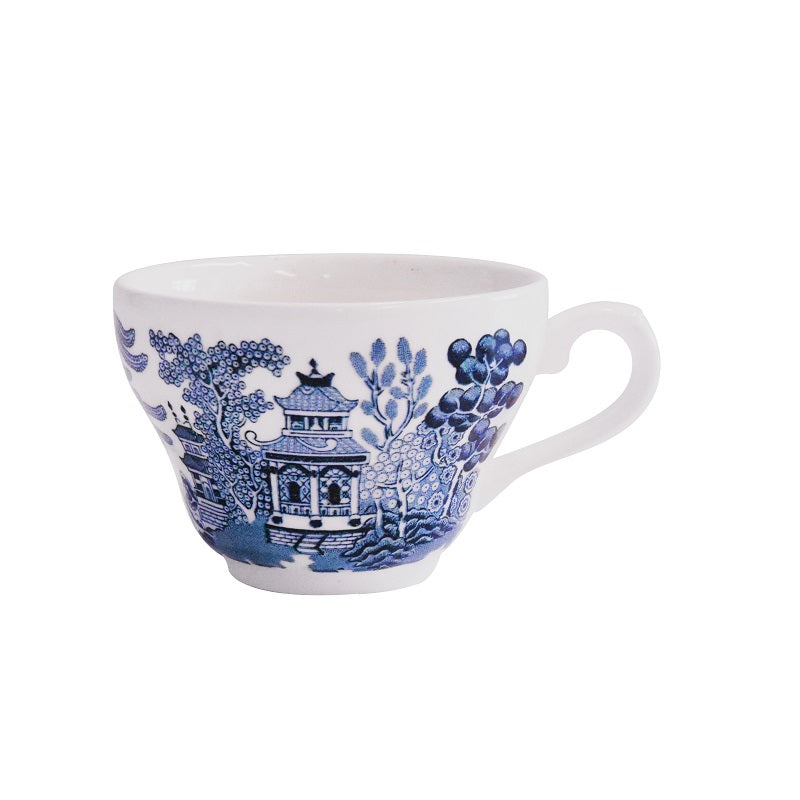 Queens Blue Willow Teacup