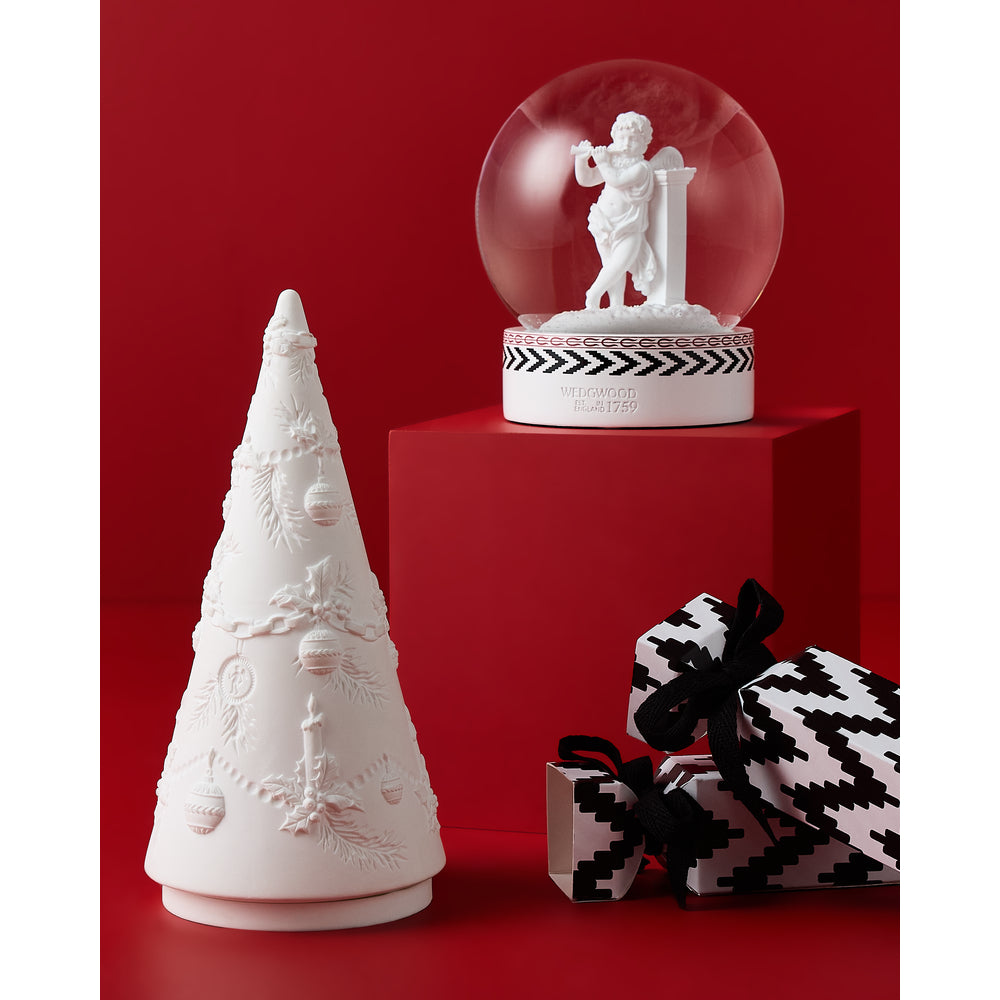 Wedgwood 2024 Snow Globe Christmas Cherub-Goviers