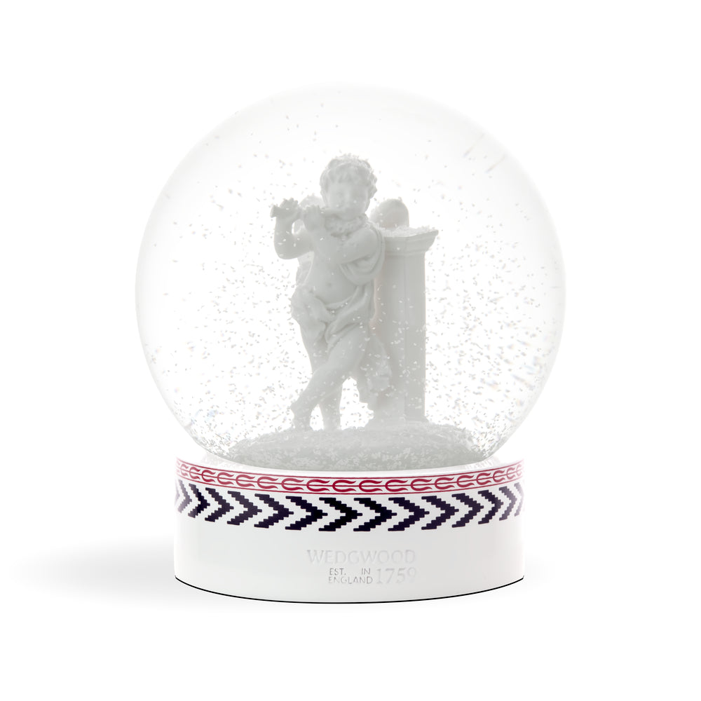 Wedgwood 2024 Snow Globe Christmas Cherub-Goviers