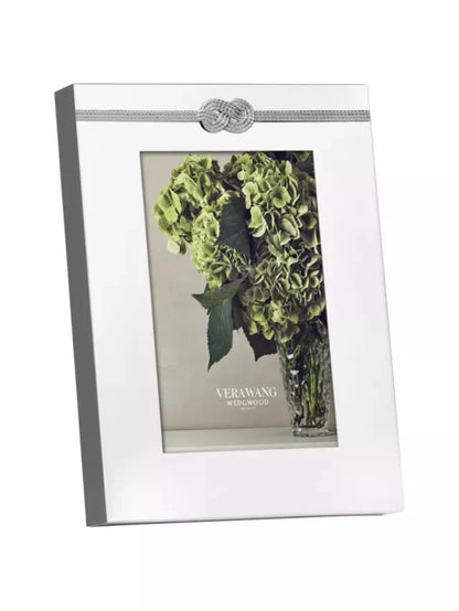 Wedgwood Vera Wang Infinity Silver Photo Frame 4x6-Goviers